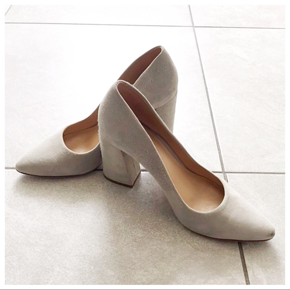 John Camuto Abigail suede pump